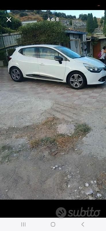 Usata Renault Clio IV 78 CV (57 kW) 2015 Bianco Berlina