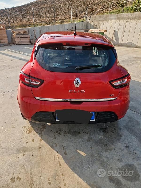 Usata Renault Clio IV 90 CV (66 kW) 2016 Rosso Berlina