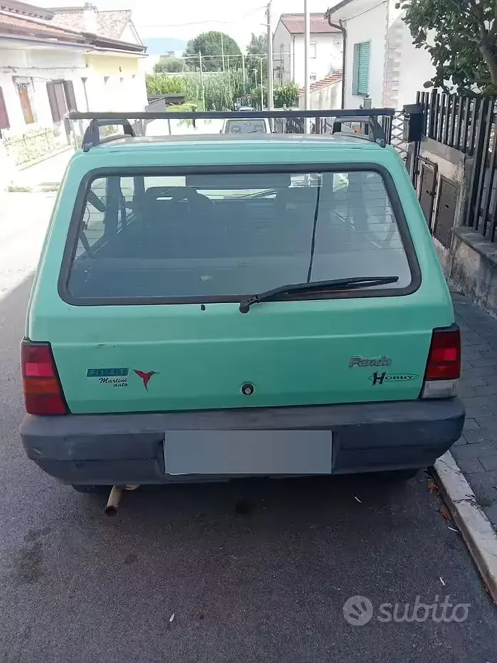 Usata Fiat Panda 54 CV (39 kW) 2002 Verde Berlina