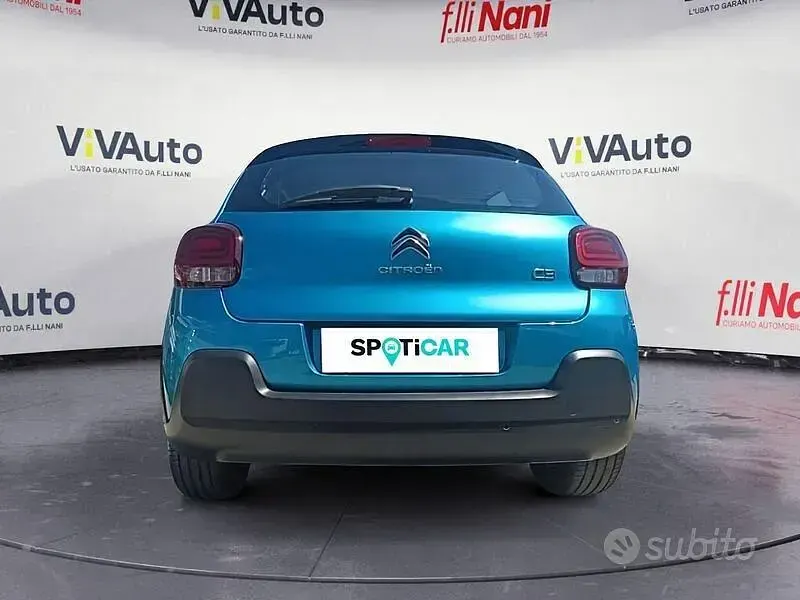 Usata Citroën C3 Shine 83 CV (61 kW) 2022 Blu Utilitaria