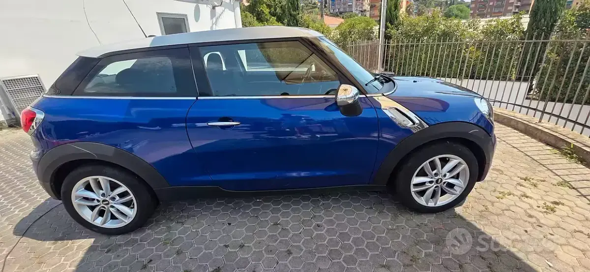Usata Mini Paceman 122 CV (89 kW) 2013 Bluazzurro Utilitaria