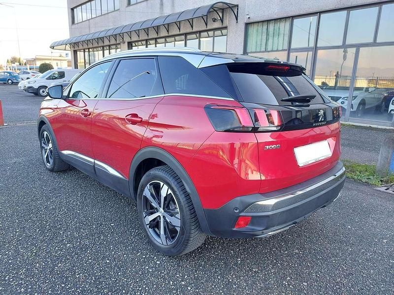 Usata Peugeot 3008 GT-line 131 CV (96 kW) 2019 Rosso SUV