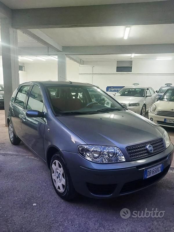 Usata Fiat Punto Dynamic 59 CV (43 kW) 2006 Grigio Utilitaria