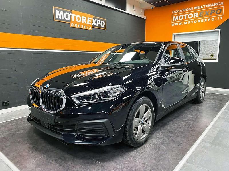 Usata BMW 118 Advantage 136 CV (100 kW) 2022 Nero Utilitaria