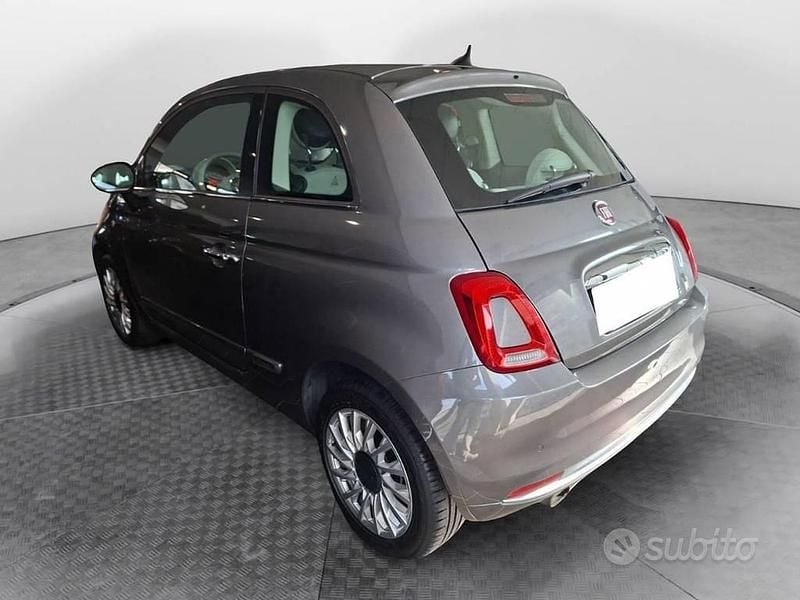 Usata Fiat 500 Lounge 69 CV (50 kW) 2017 Grigio scuro mica Berlina