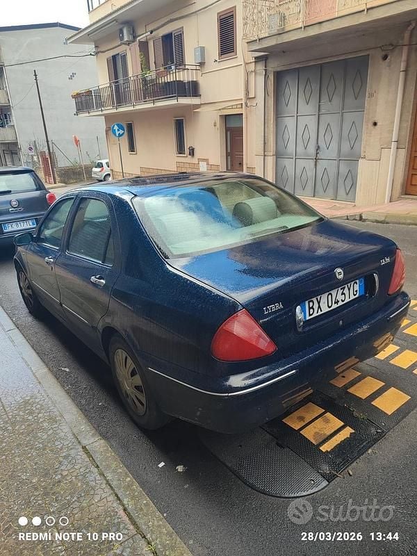 Usata Lancia Lybra 2001 Blu Berlina