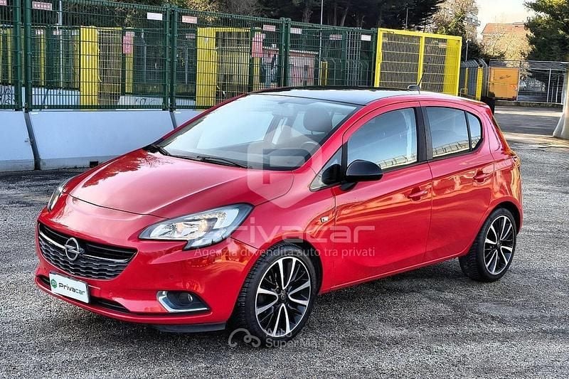 Usata Opel Corsa 90 CV (66 kW) 2018 Rosso Berlina