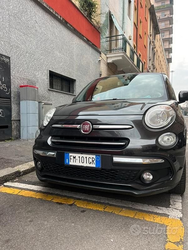 Usata Fiat 500L 120 CV (88 kW) 2017 Grigio Monovolume