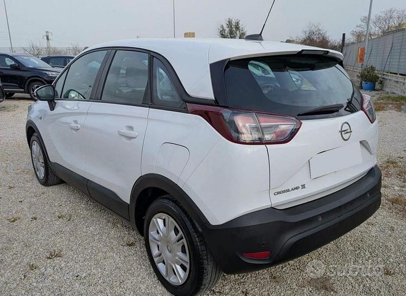 Usata Opel Crossland X S 83 CV (61 kW) 2020 Bianco SUV