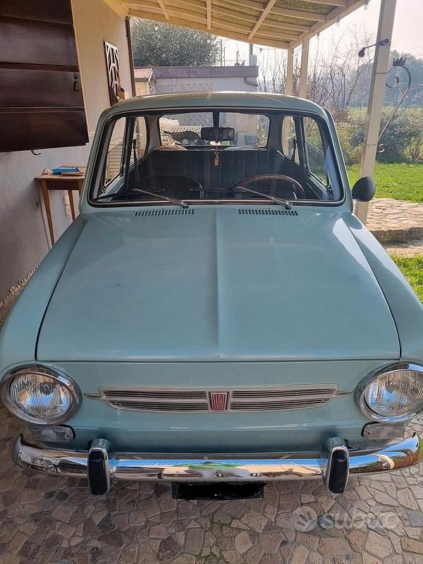 Usata Fiat 850 1960 Blu Berlina