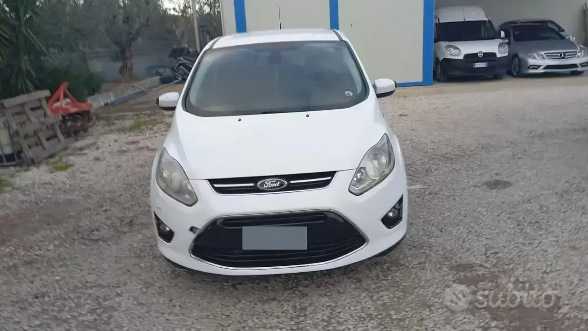 Usata Ford C-MAX 115 CV (84 kW) 2011 Bianco Monovolume