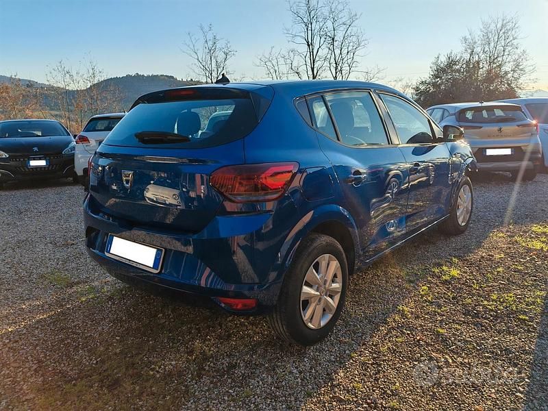 Usata Dacia Sandero 91 CV (66 kW) 2022 Blu Berlina