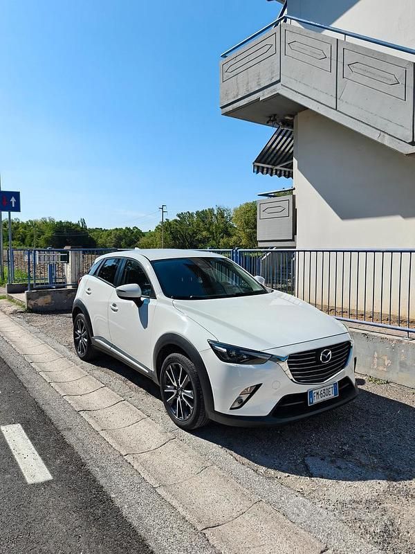 Usata Mazda CX-3 Exceed 105 CV (77 kW) 2017 Bianco SUV