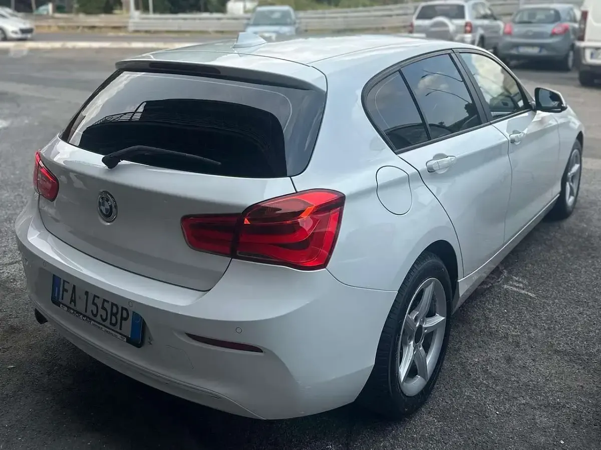 Usata BMW 116 116 CV (85 kW) 2015 Bianco Utilitaria