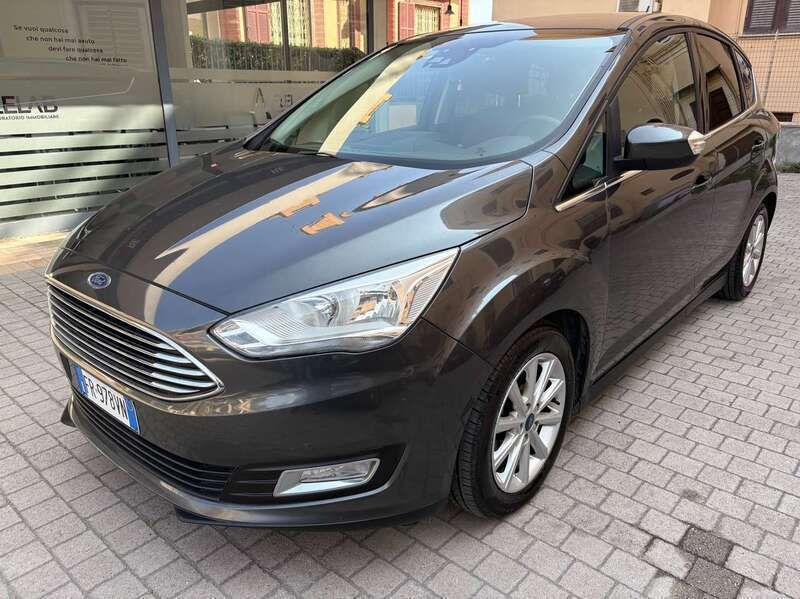 Grigio Usata 2018 Ford C-MAX Titanium X Monovolume | 11.900 € (Buon prezzo) - Immagine 1/4