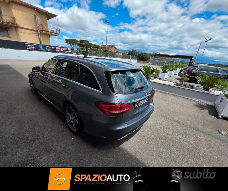 Usata Mercedes C180 Premium 115 CV (84 kW) 2017 Grigio Station wagon