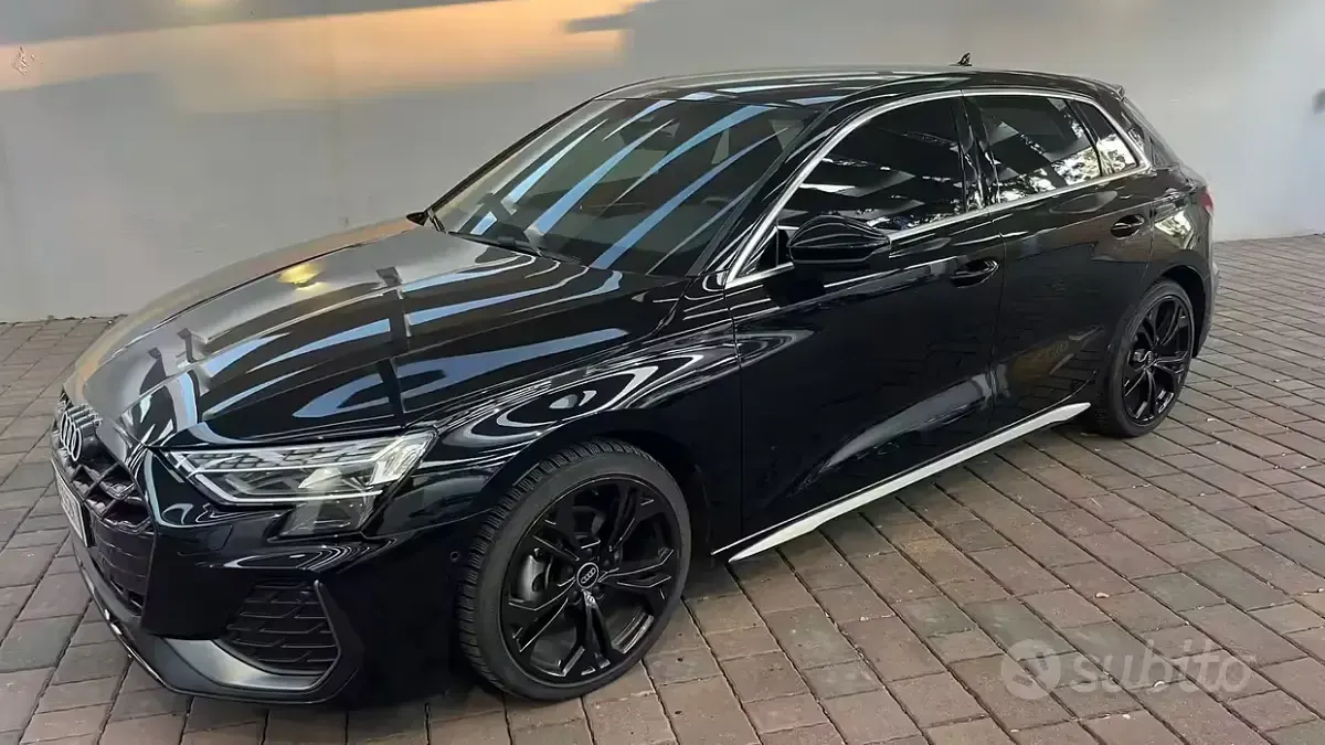 Usata Audi A3 S-Line 150 CV (110 kW) 2024 Nero Berlina