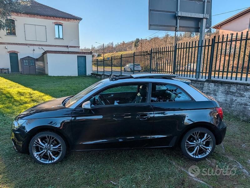 Usata Audi A1 S-Line 122 CV (89 kW) 2010 Nero Berlina