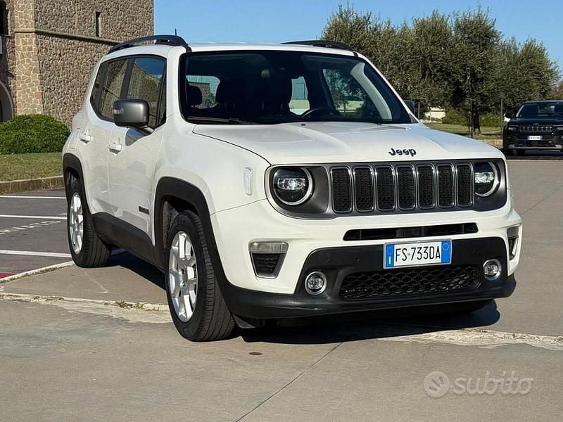Usata Jeep Renegade Limited 150 CV (110 kW) 2018 Bianco SUV