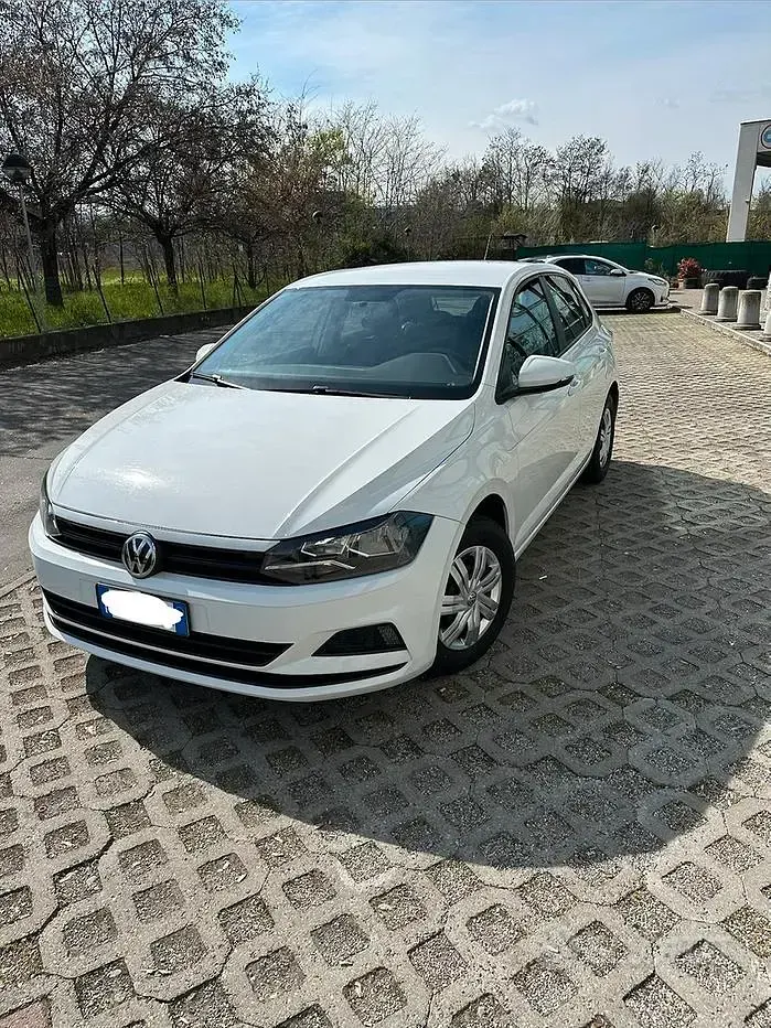 Usata VW Polo Trendline 60 CV (44 kW) 2019 Bianco Utilitaria