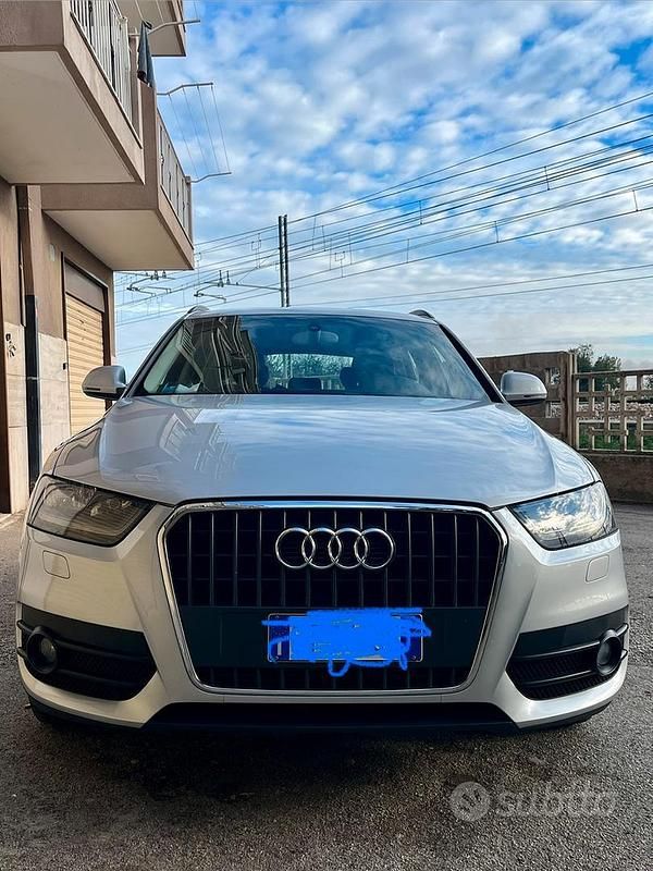 Usata Audi Q3 Advanced Plus 140 CV (102 kW) 2013 Grigio SUV