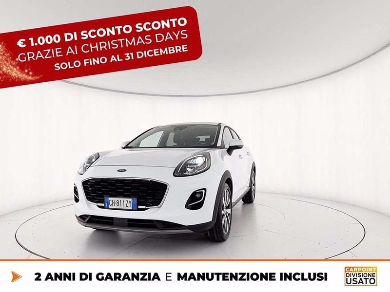 Bianco Usata 2022 Ford Puma Titanium X SUV | 16.490 € (Buon prezzo) - Immagine 1/2