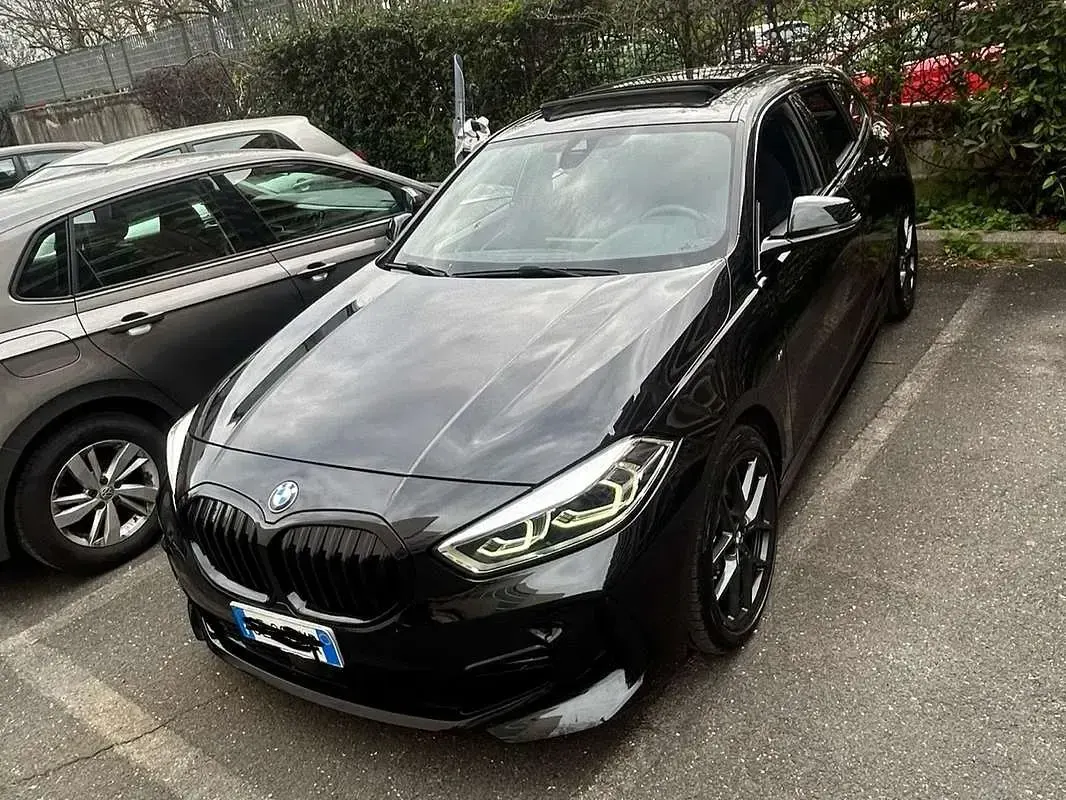 Usata BMW 118 M Sport 136 CV (100 kW) 2021 Nero Berlina