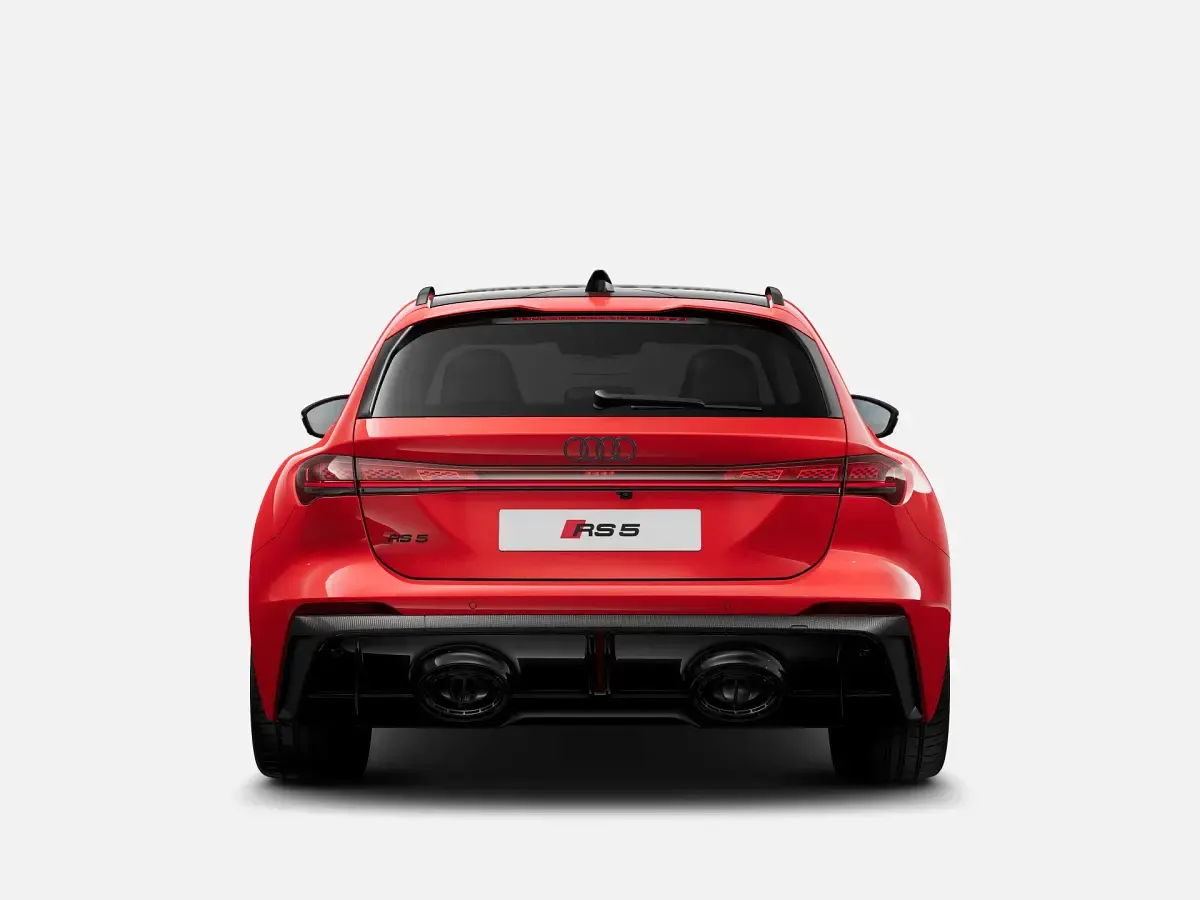 Nuova Audi RS5 Comfort 510 CV (375 kW) 2026 Rosso progressivo metallizzato Station wagon