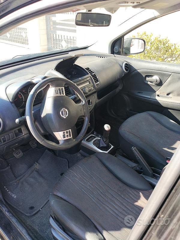 Usata Nissan Note 103 CV (75 kW) 2010 Nero Monovolume