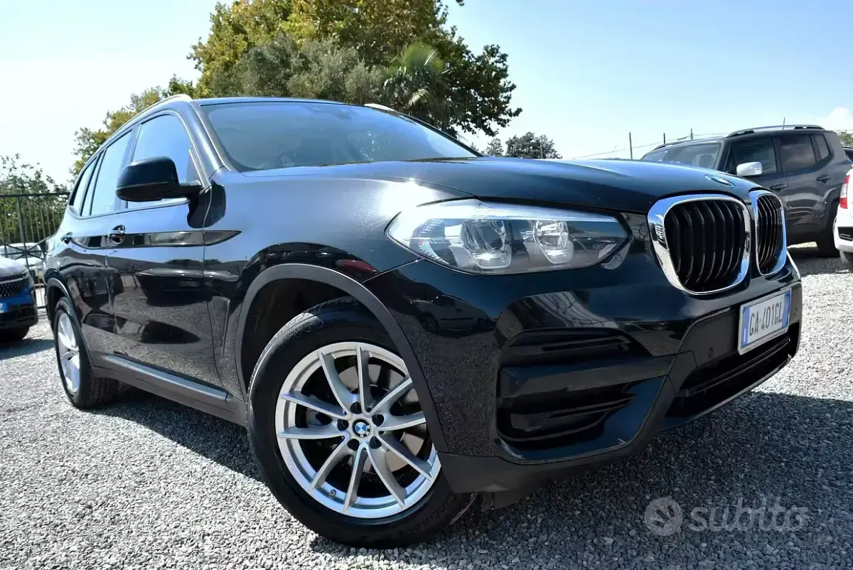Usata BMW X3 Advantage 190 CV (139 kW) 2020 Nero SUV