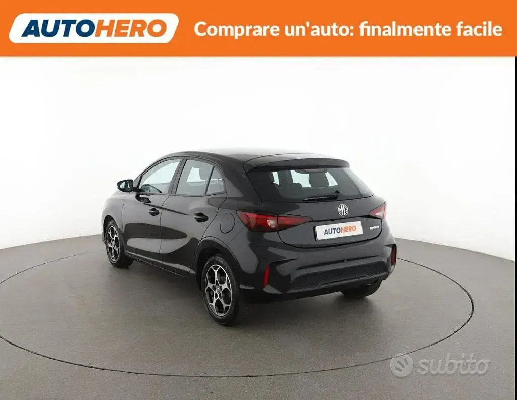 Usata MG MG3 Comfort 116 CV (85 kW) 2025 Nero Utilitaria