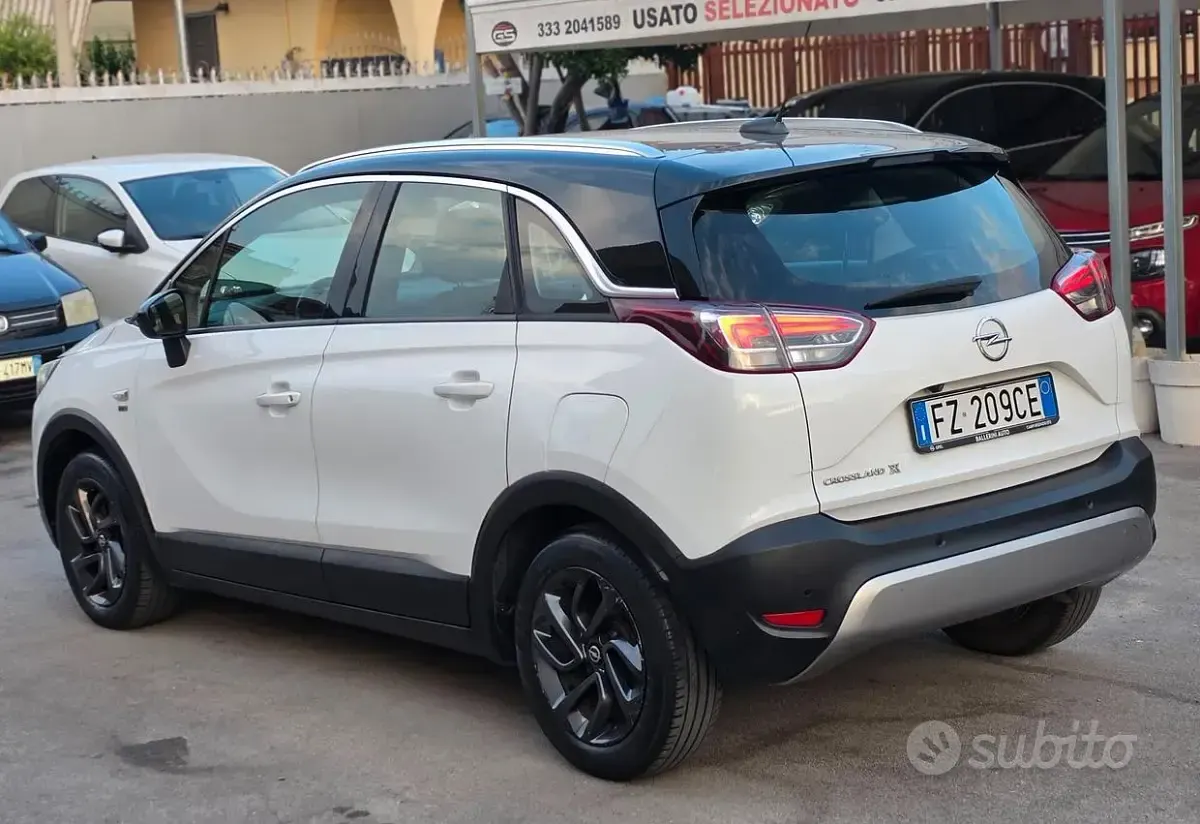 Usata Opel Crossland X Innovation 83 CV (61 kW) 2019 Bianco SUV