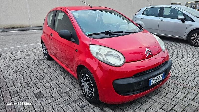 Usata Citroën C1 2009 Rosso Utilitaria