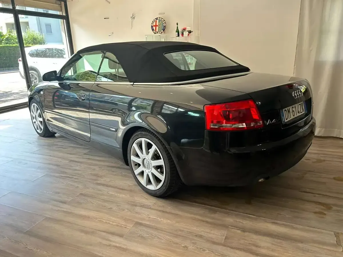 Usata Audi A4 Cabriolet 140 CV (102 kW) 2008 Nero Cabrio