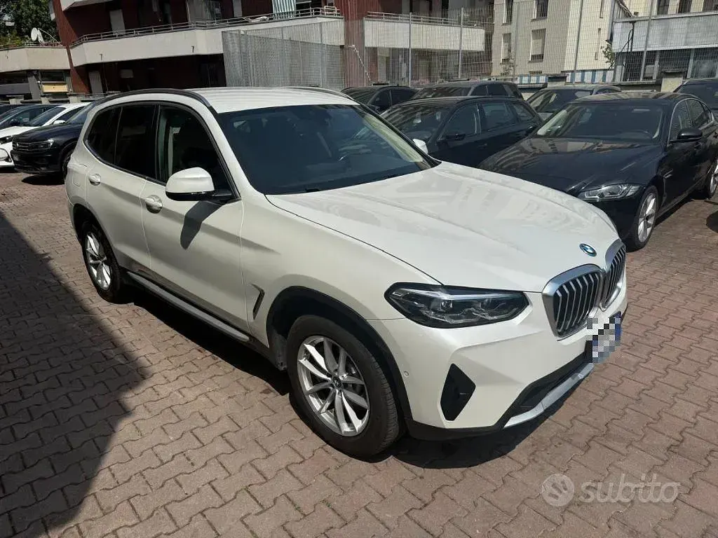 Usata BMW X3 184 CV (135 kW) 2022 Bianco SUV