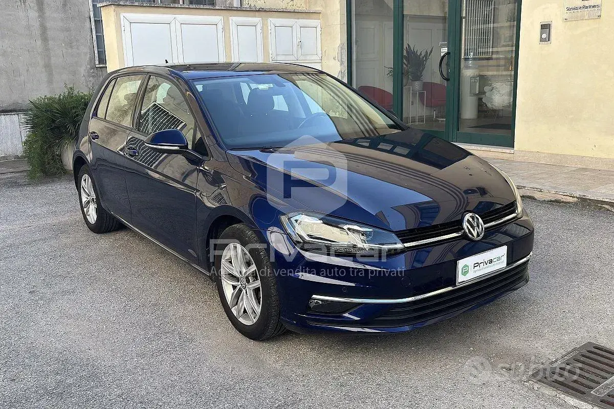 Usata VW Golf VII Business 115 CV (84 kW) 2020 Bluazzurro Utilitaria