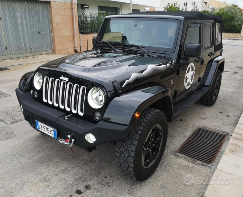 Usato 2015 Jeep Wrangler Unlimited 2.8 Diesel 200 CV (40.000 €)