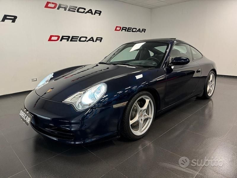 Usata Porsche 911 Carrera 320 CV (235 kW) 2004 Blu Coupé