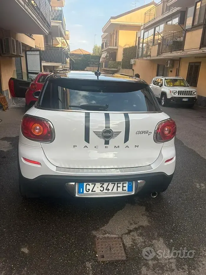 Usata Mini Paceman 111 CV (81 kW) 2015 Bianco Utilitaria