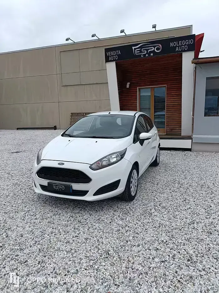 Usata Ford Fiesta Business Edition 75 CV (55 kW) 2016 Bianco Utilitaria