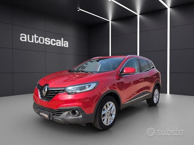 Usata Renault Kadjar 110 CV (80 kW) 2018 Rosso SUV