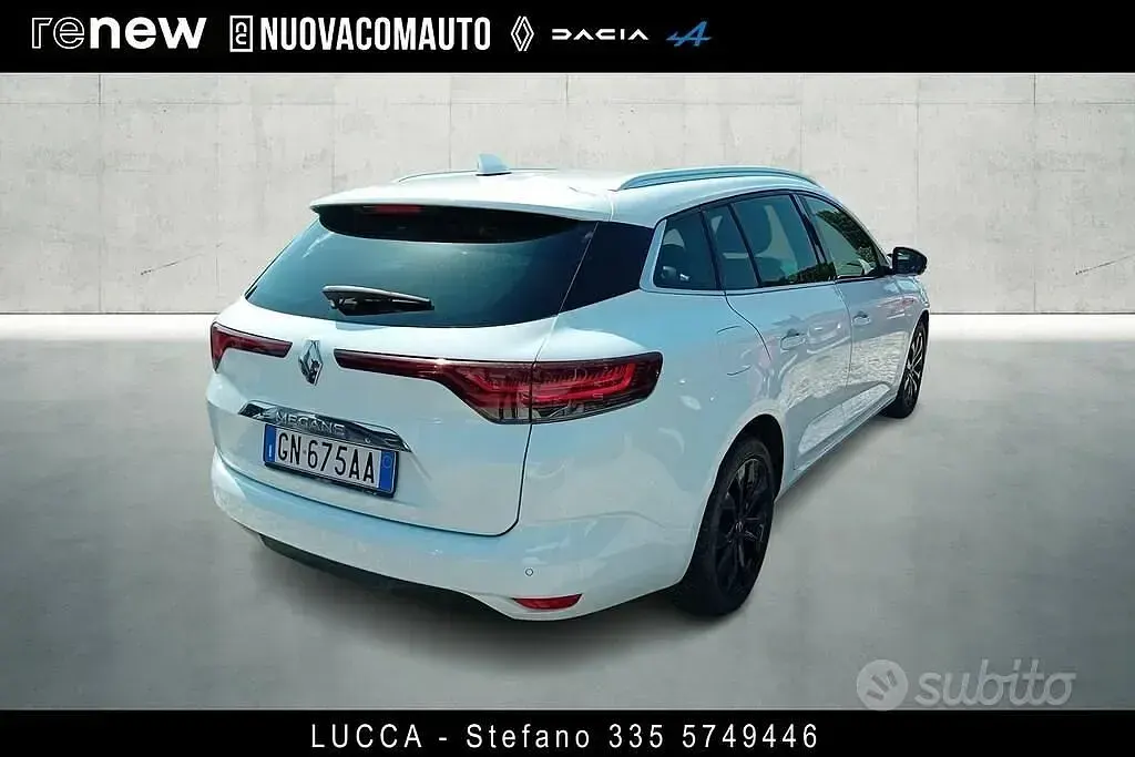 Usata Renault Mégane GrandTour Techno 116 CV (85 kW) 2023 Bianco ghiaccio Station wagon