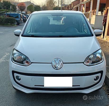 Usata VW up! Highline 68 CV (50 kW) 2013 Bianco Utilitaria