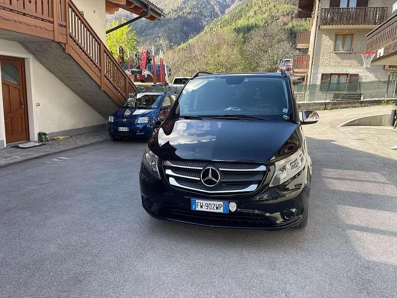 Usata Mercedes Vito 136 CV (100 kW) 2019 Nero Furgone