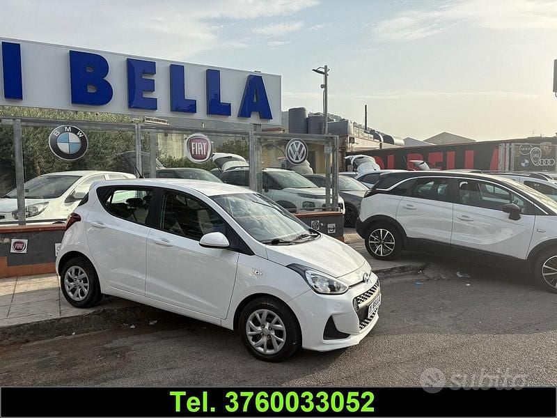 Usata Hyundai i10 66 CV (48 kW) 2020 Nero Utilitaria