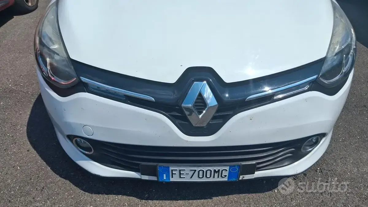 Usata Renault Clio IV 75 CV (55 kW) 2016 Bianco Berlina