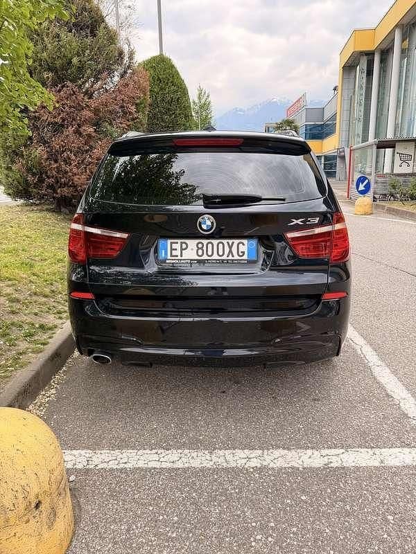 Usata BMW X3 Efficient Dynamics 184 CV (135 kW) 2013 Blu/azzurro SUV