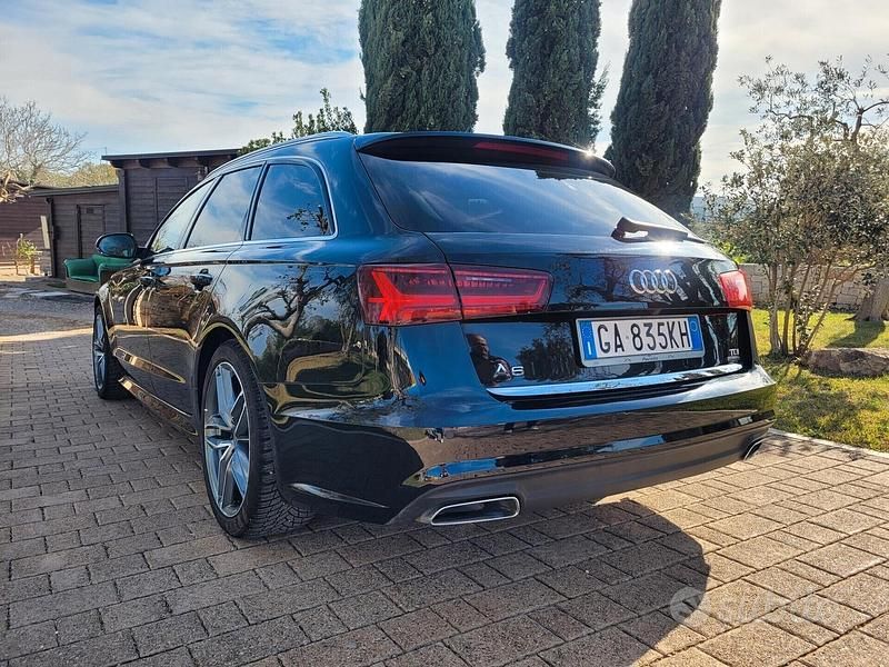Usata Audi A6 S-Line 272 CV (200 kW) 2017 Nero Station wagon