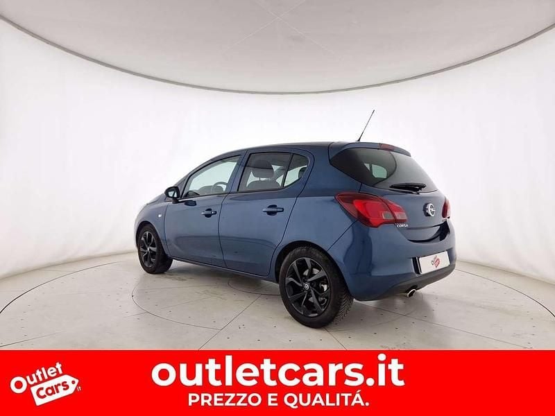 Usata Opel Corsa S 116 CV (85 kW) 2017 Blu tetto nero Utilitaria