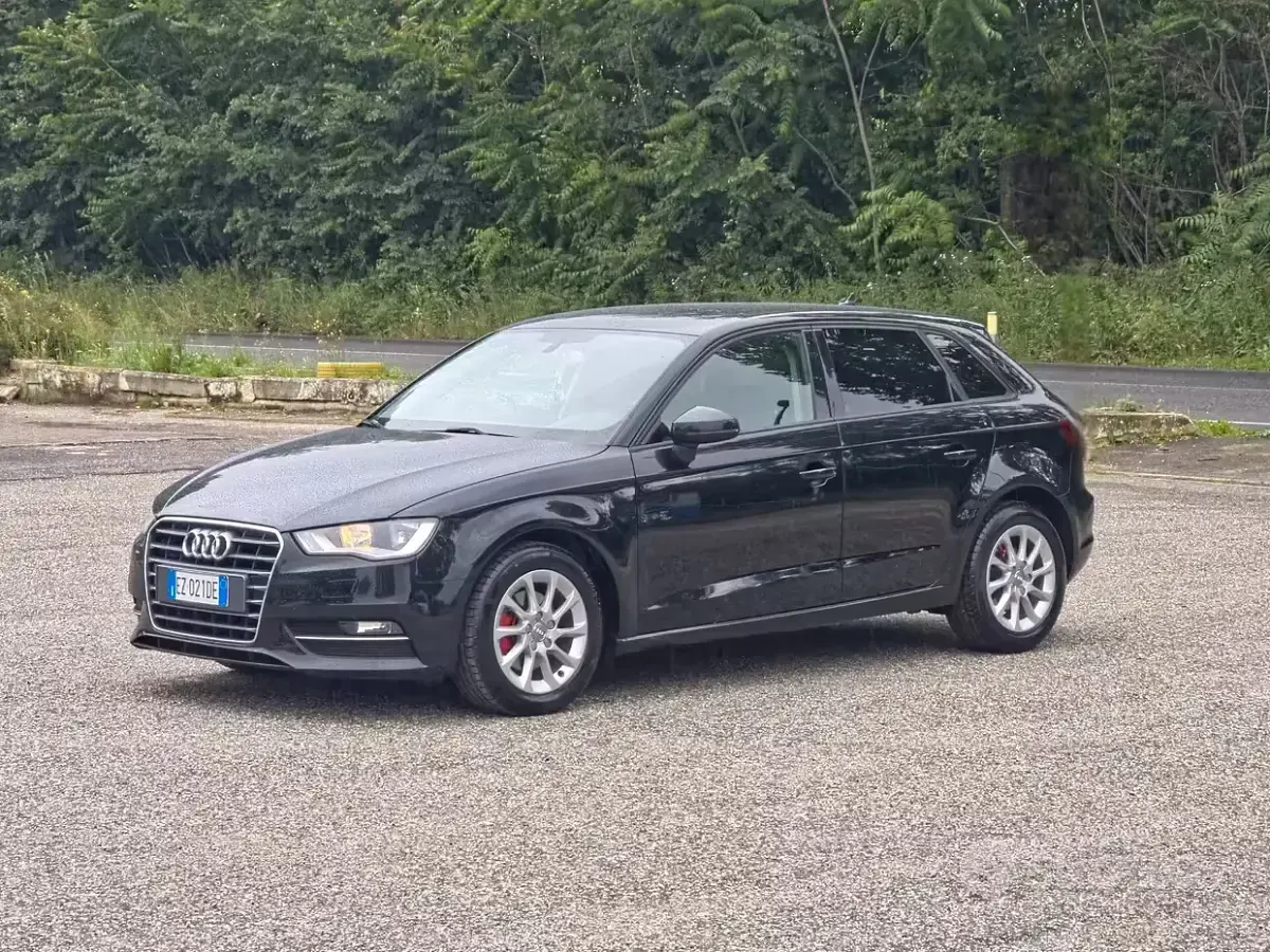 Usata Audi A3 Ambiente 110 CV (80 kW) 2015 Grigio Berlina